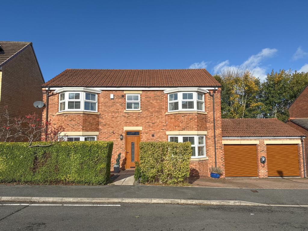 4-bed detached on Orchard Grove, Stanley, DH9, £350,000
