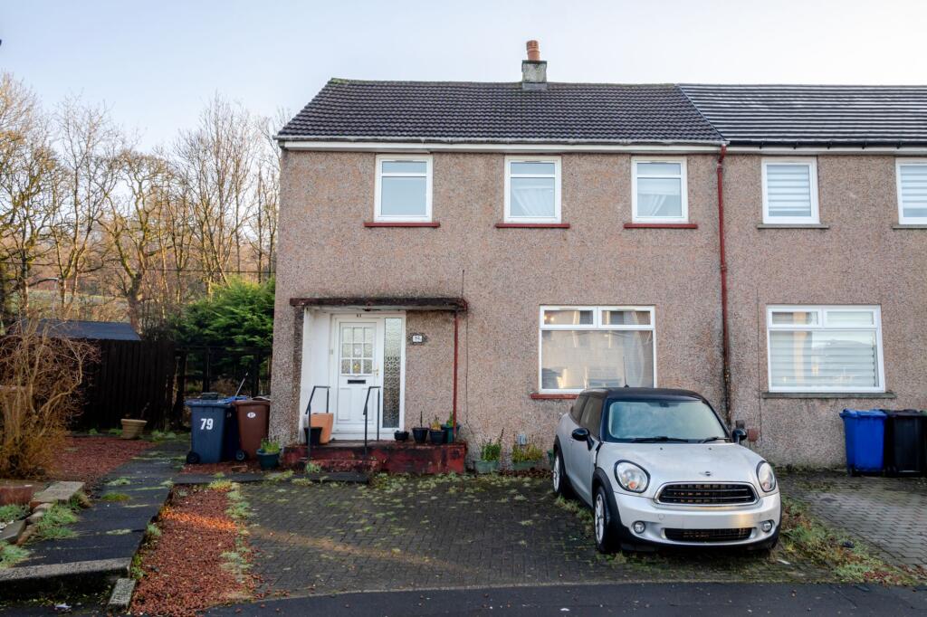 3-bed terraced on Scott Avenue, Johnstone, PA5, £110,000