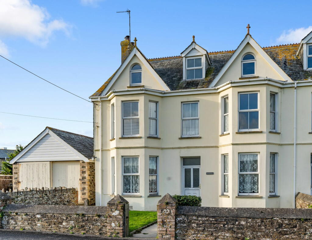 6-bed semi-detached on Treven, Tintagel PL34, £445,000