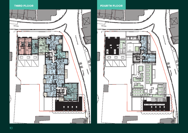 Third and Fourth Floor