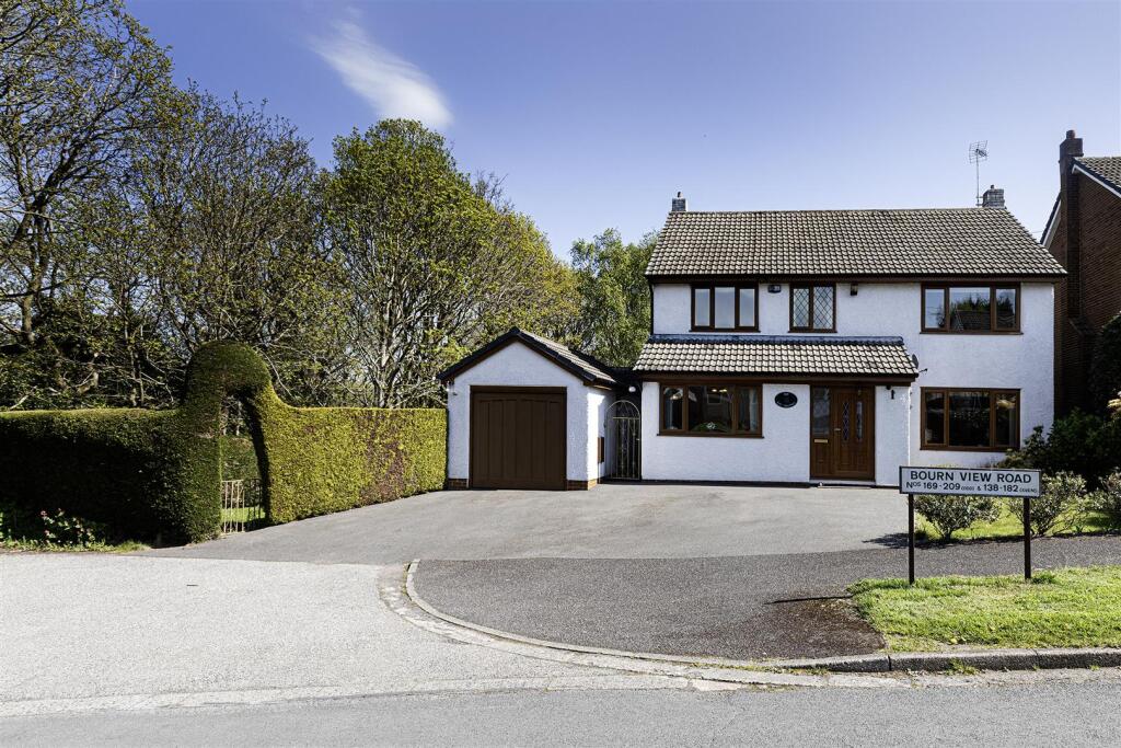 4-bed detached on Bourn View Road, Huddersfield, £450,000