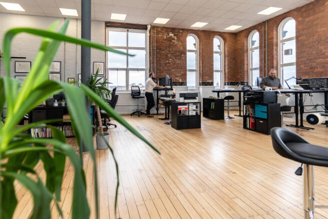 Open plan Architect studio