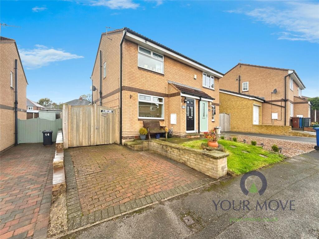 2-bed semi-detached on Swallow Close, Darton, Barnsley, South Yorkshire, S75, £180,000