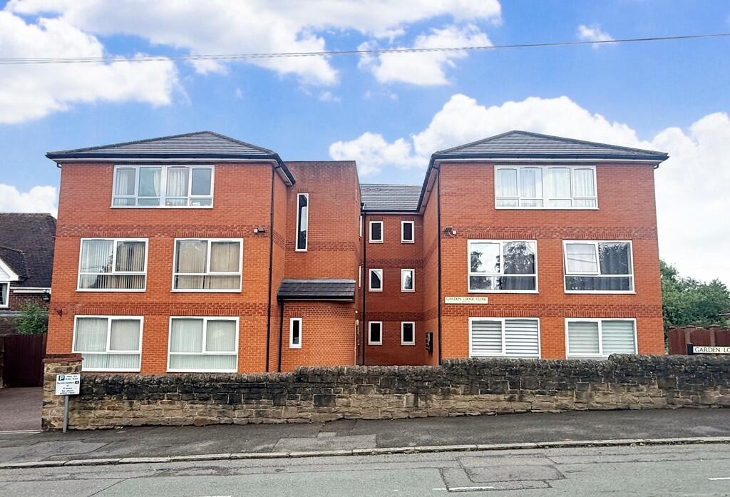 2-bed flat on Garden Lodge Close, Derby, £125,000