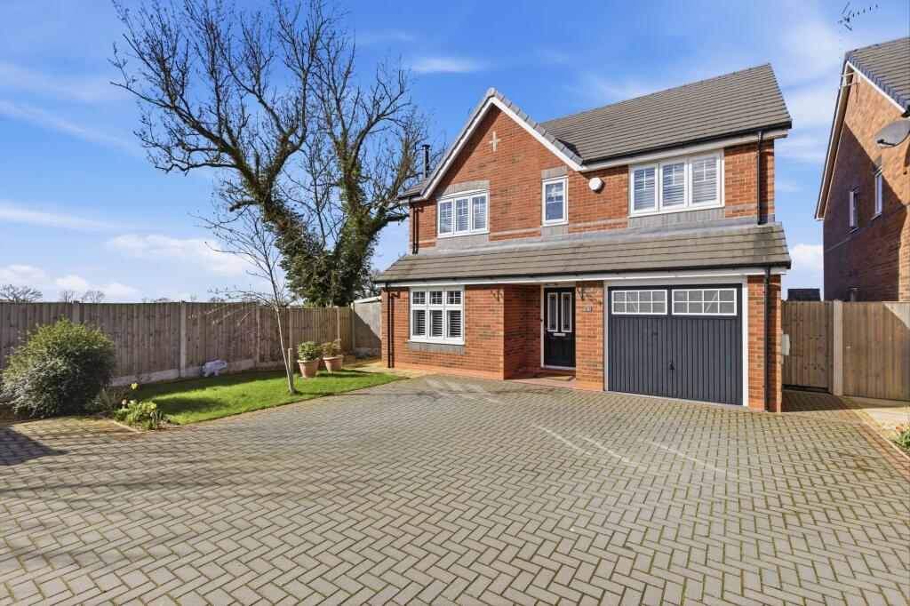 4-bed detached on Barbers View, Kelsall, CW6, £600,000