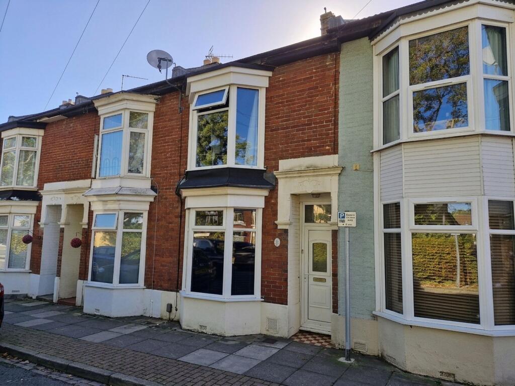 3-bed terraced on Cranleigh Avenue, Portsmouth, PO1, £225,000