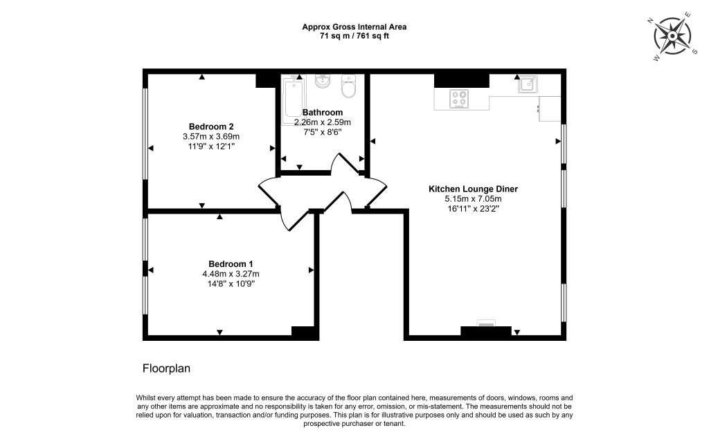 Apartment in Bradford - View 5