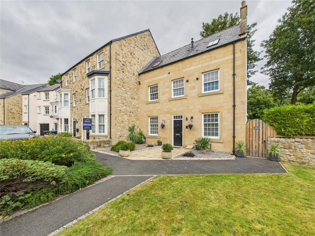 4-bed terraced on St. Annes Drive, Wolsingham, Bishop Auckland, Durham, DL13, £320,000