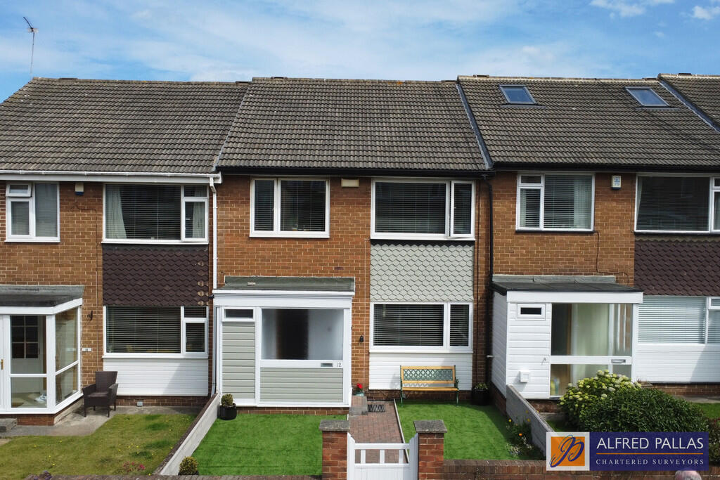3-bed terraced on Westcliffe Road, Seaburn, £315,000