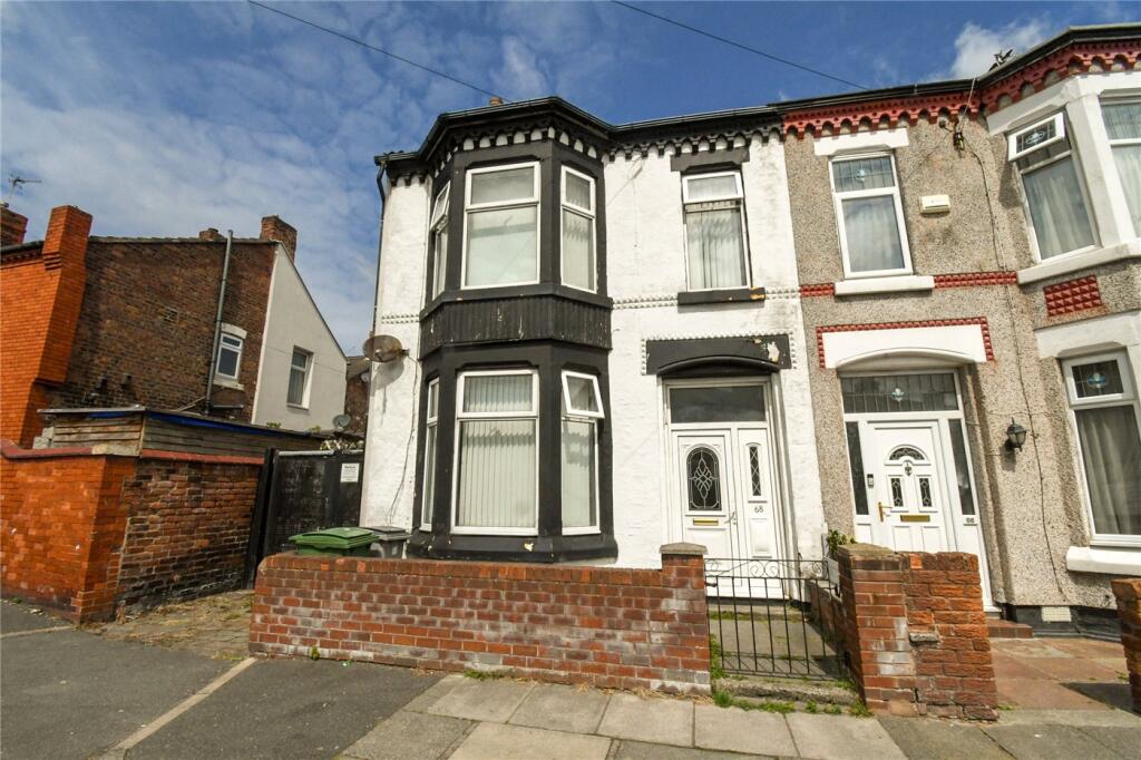 3-bed terraced on Albemarle Road, Wallasey, Wirral, £110,000
