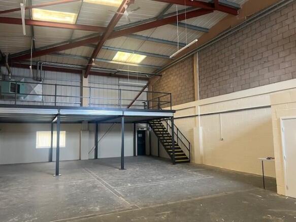 Unit with mezzanine