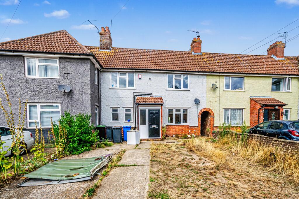 3-bed terraced on 15 Hilton Road, Suffolk, IP3 9RQ, £100,000