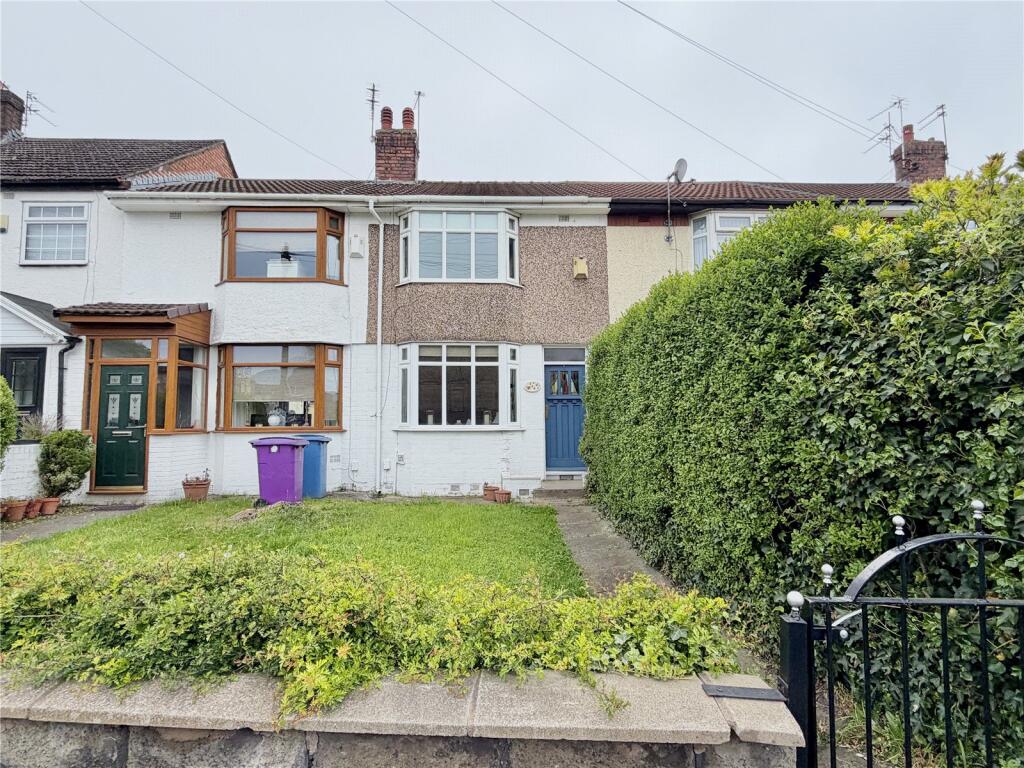 2-bed terraced on Westminster Road, Liverpool, L4, £125,000