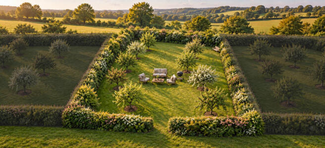 Relaxing Orchard