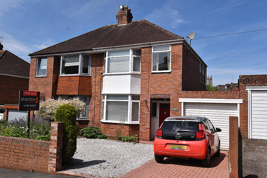 3-bed semi-detached on Butts Road, Heavitree, Exeter, EX2, £390,000