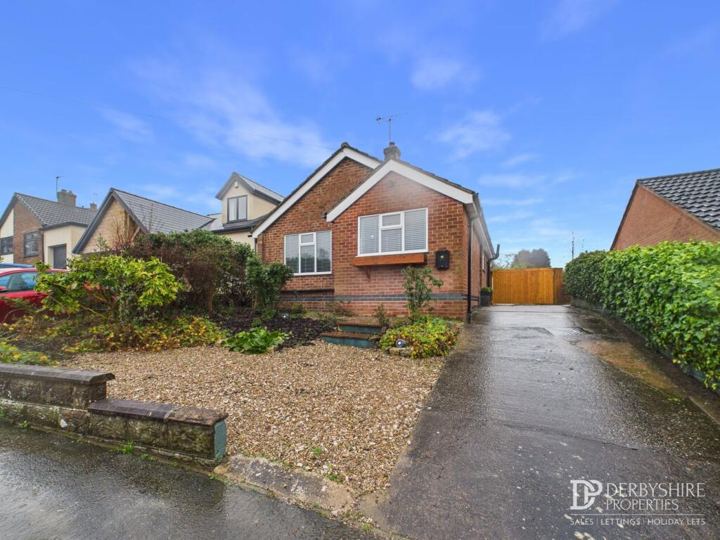 2-bed detached on Appleton Drive, Belper, DE56, £325,000