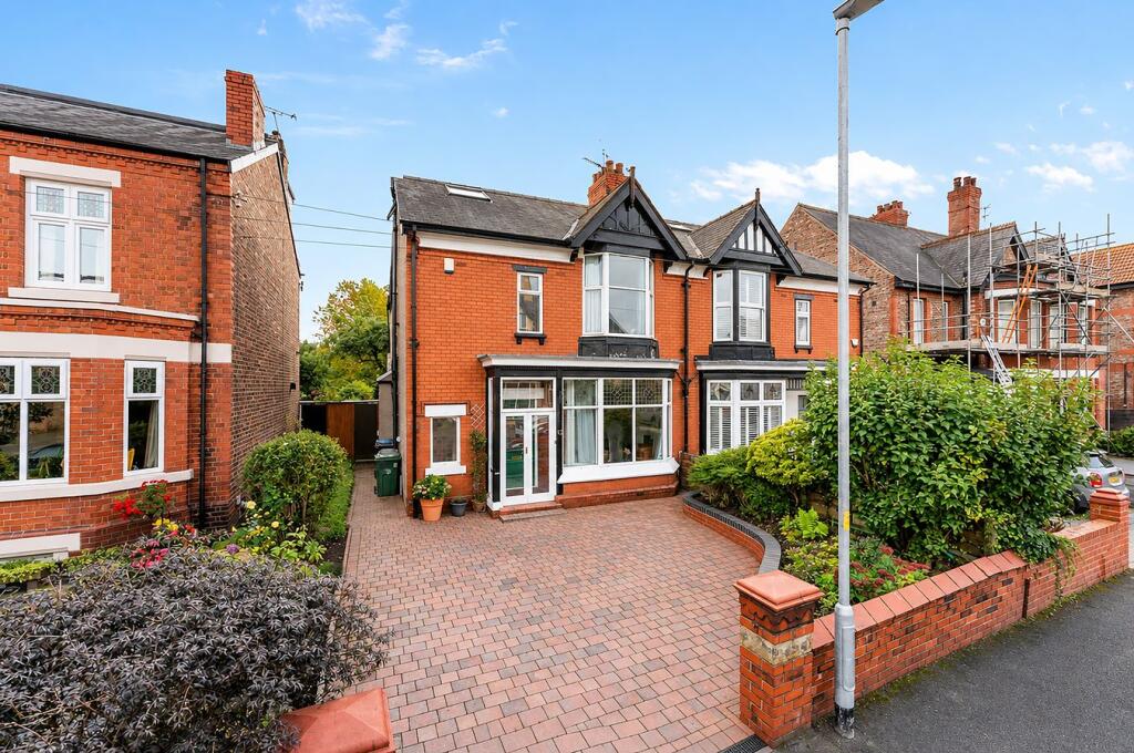 5-bed semi-detached on Queens Road, Urmston, Manchester, M41, £700,000