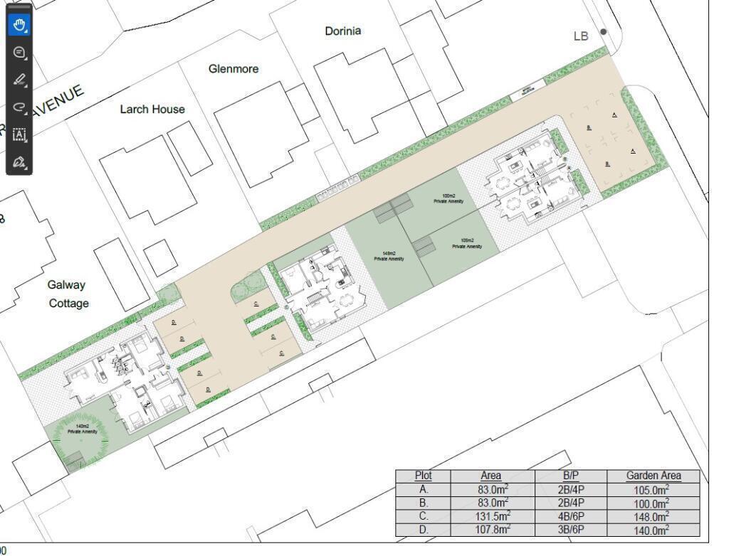 Potential redevelopment plan