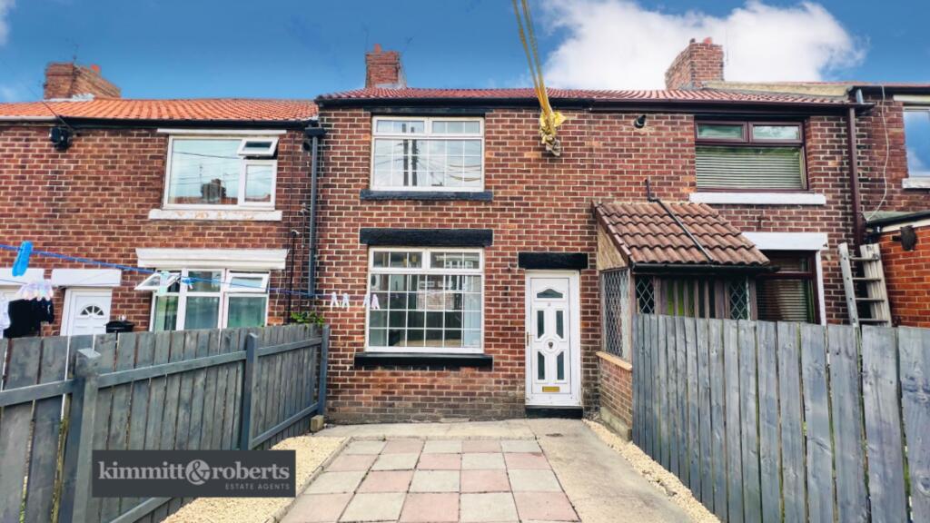 2-bed terraced on Cedar Crescent, Murton, Seaham, Durham, SR7, £67,500