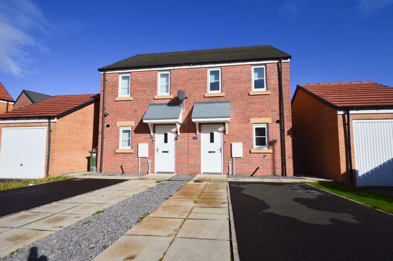 2-bed semi-detached on Yeavering Way, Blyth, £89,600