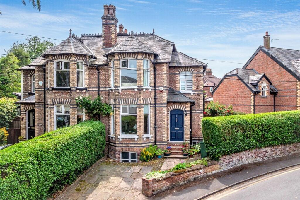 3-bed semi-detached on Spring Road, Hale, Altrincham, £765,000