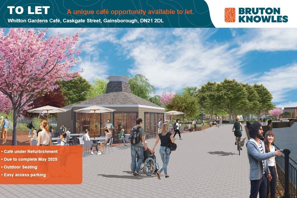 Main image of property: Whittons Gardens Cafe, Caskgate Street, Gainsborough, East Midlands, DN21 2DL