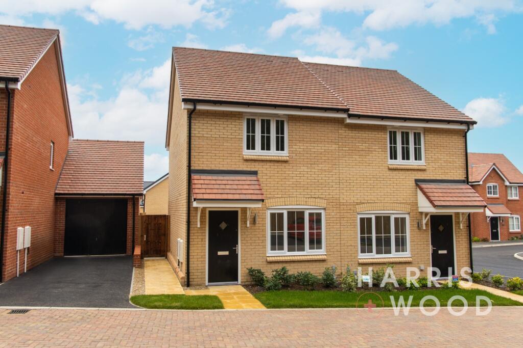 2-bed semi-detached on The Joiner at Meadows Close, Ardleigh, Colchester, Essex, CO7, £275,000