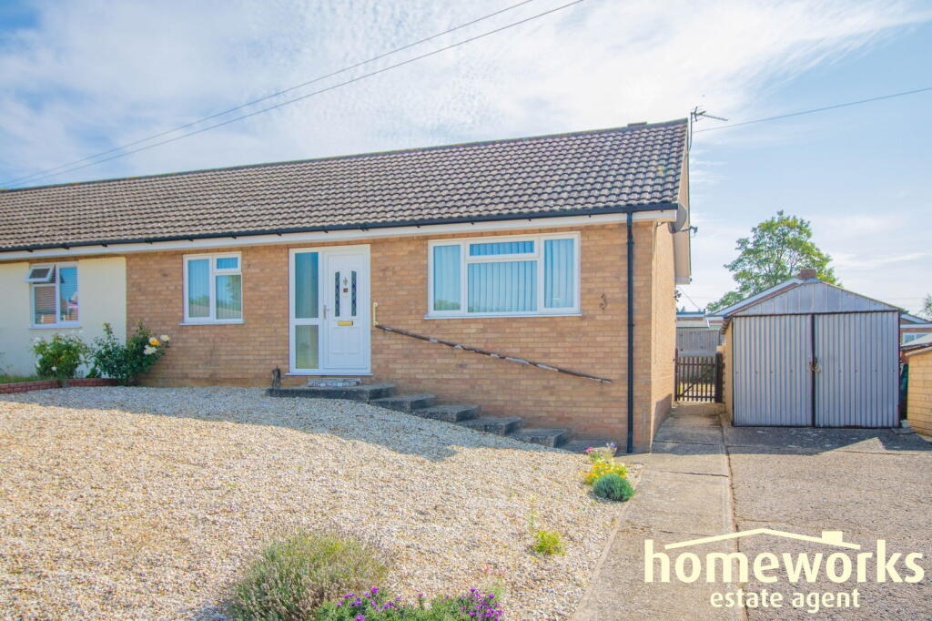 2-bed semi-detached on Dale Road, Dereham, NR19 2DD, £200,000