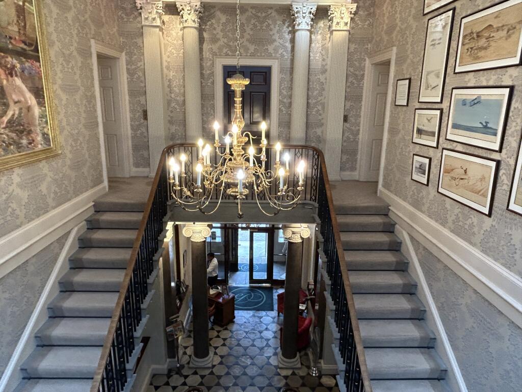 staircase from entrance hall to first floor and office 27