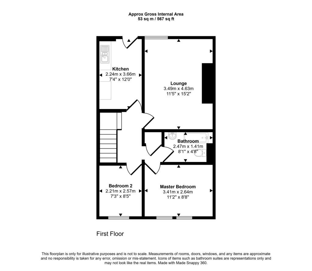 Apartment in Newcastle upon Tyne - View 3