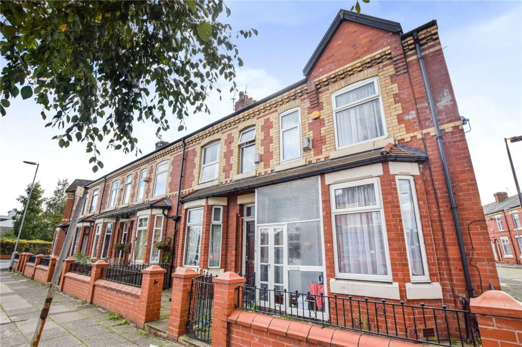 3-bed terraced on Gerald Road, Salford, M6, £195,000