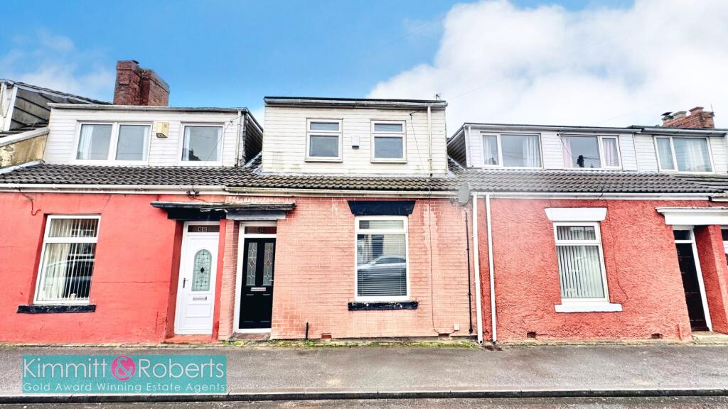 2-bed terraced on Lilywhite Terrace, Easington Lane, Houghton le Spring, Tyne and Wear, DH5, £60,000