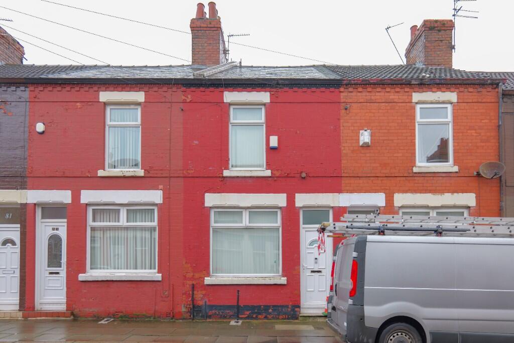 2-bed terraced on Dewsbury Road, Liverpool, L4, £81,000