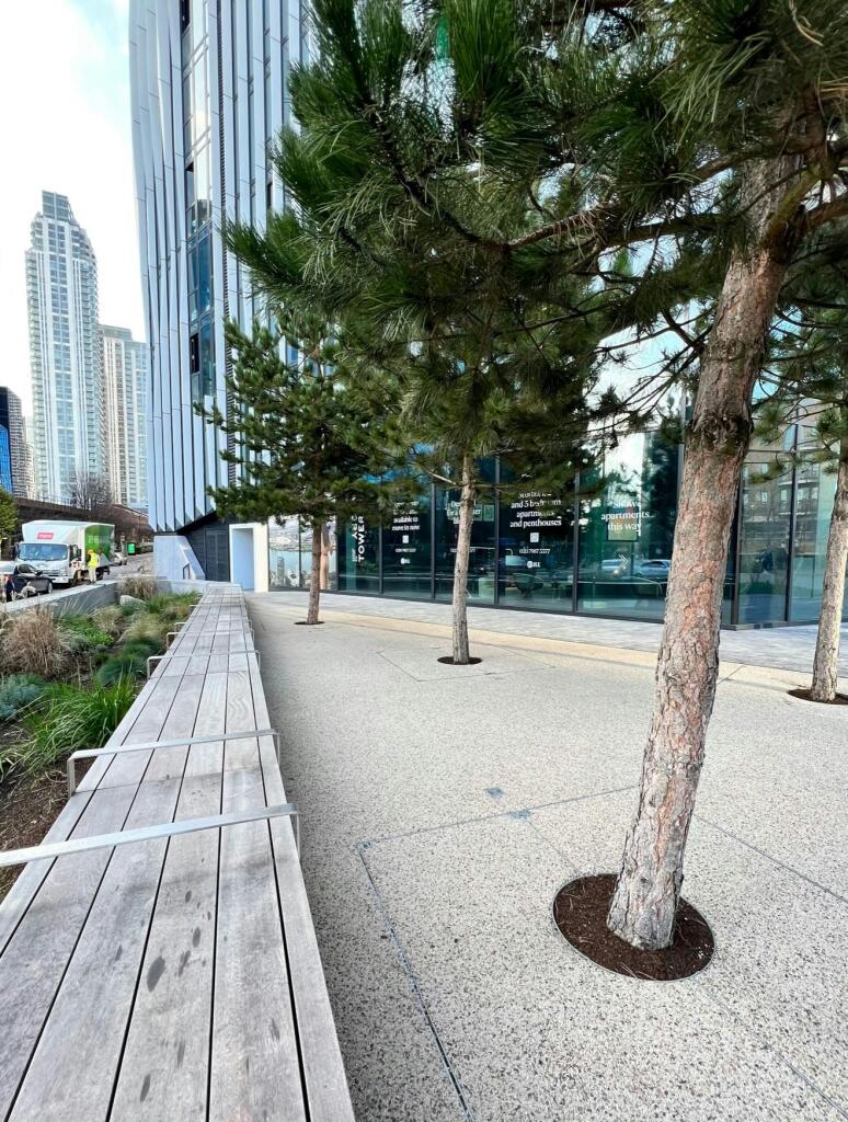 Designated external seating area