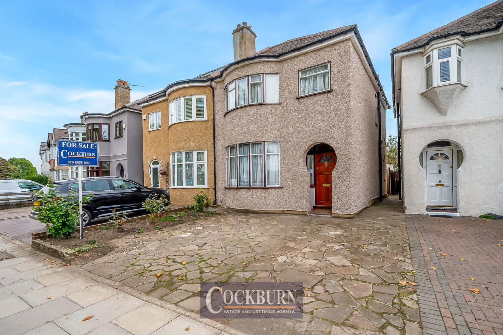 3-bed semi-detached on Footscray Road, New Eltham, SE9, £525,000