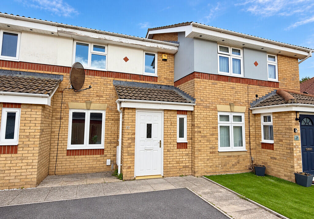 2-bed terraced on Bolton Drive, Priddy's Hard, £240,000