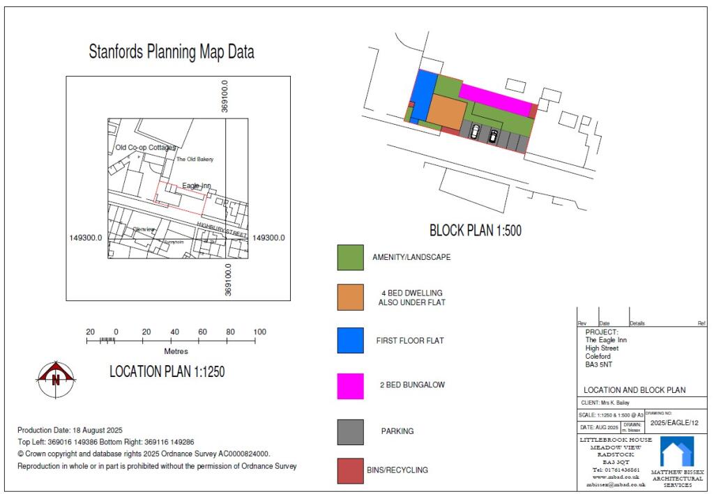 Additional image 6 of Development with Planning at The Eagle Inn, , HIghbury Street, Coleford, Radstock, BA3