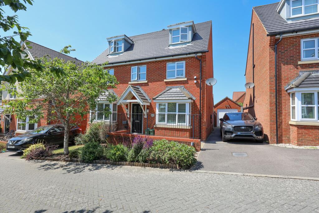 5-bed detached on Larkspur Drive, Burgess Hill, RH15, £650,000