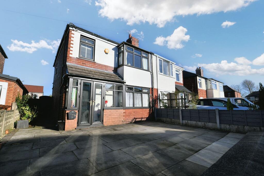 3-bed semi-detached on June Avenue, Leigh, WN7, £175,000