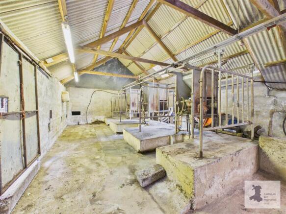 milking parlour