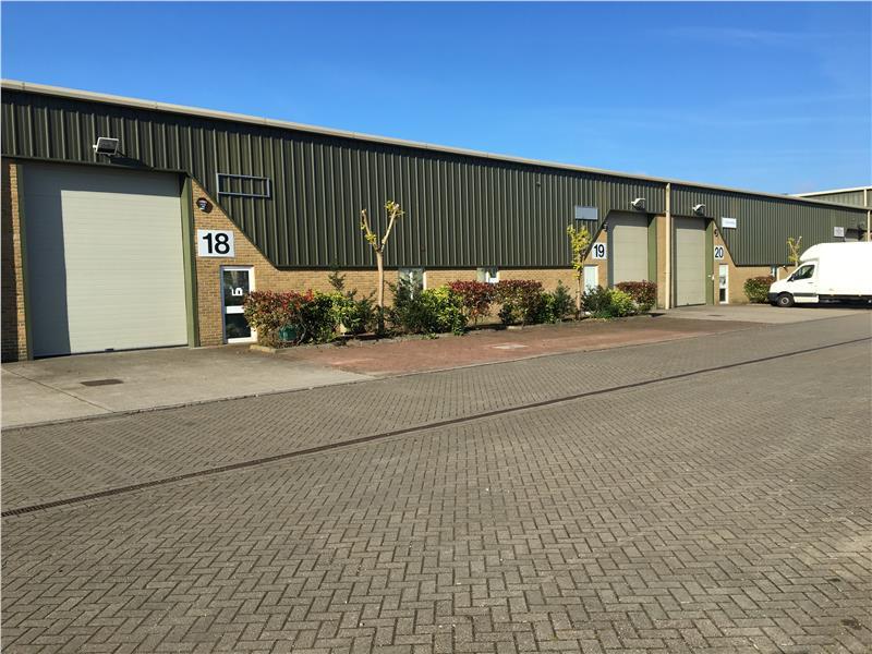 Main image of property: Unit 19 Cloverlay Industrial Estate, Canterbury Lane, Off Otterham Quay Lane, Rainham, Kent, ME8 8GL