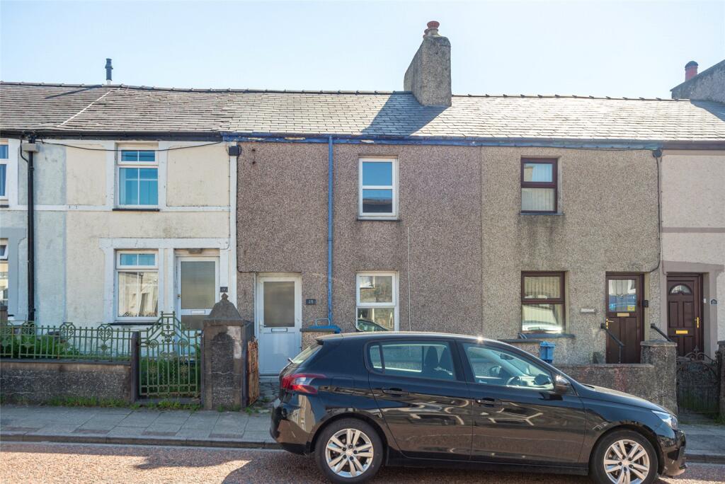 2-bed terraced on Water Street, Penygroes, Caernarfon, Gwynedd, LL54, £95,000