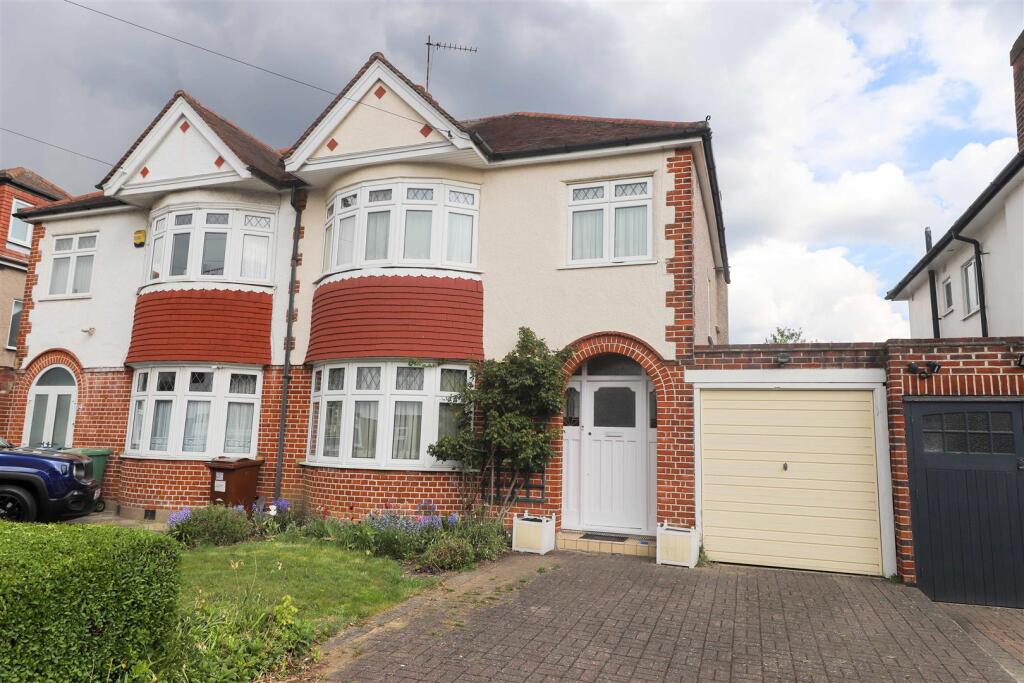 3-bed semi-detached on Dawlish Drive, Pinner, HA5, £675,000