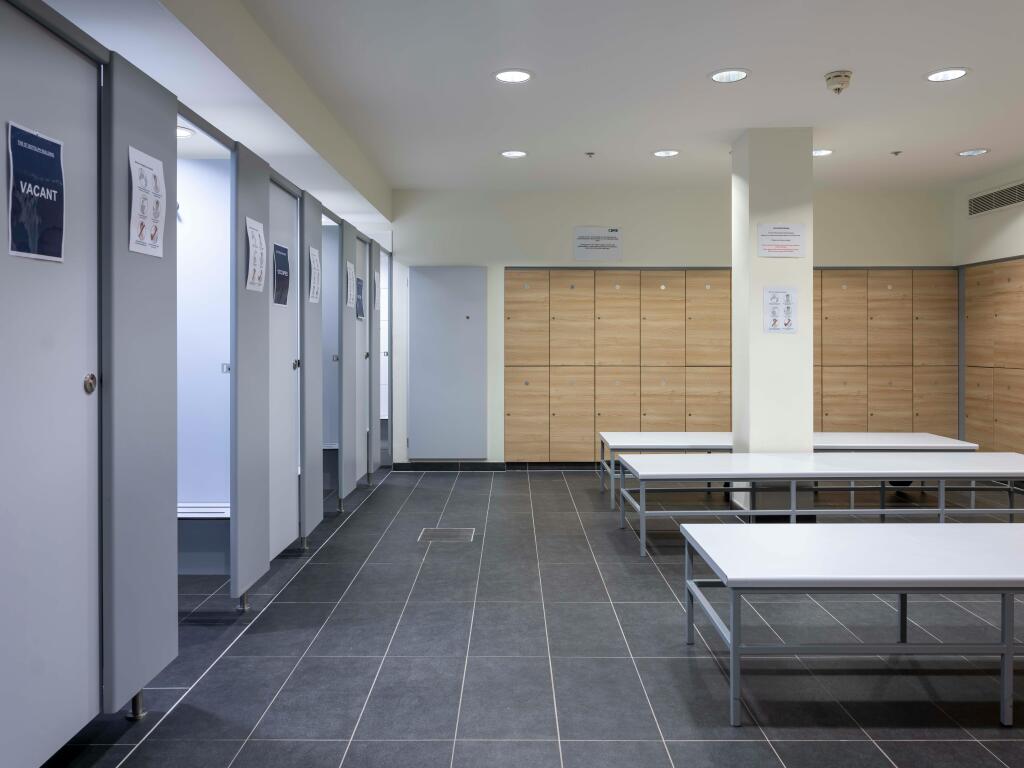 Shower facilities
