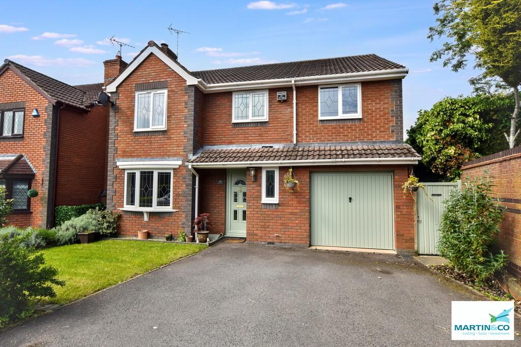 6-bed detached on 18, Robinson Way, Burbage, £490,000
