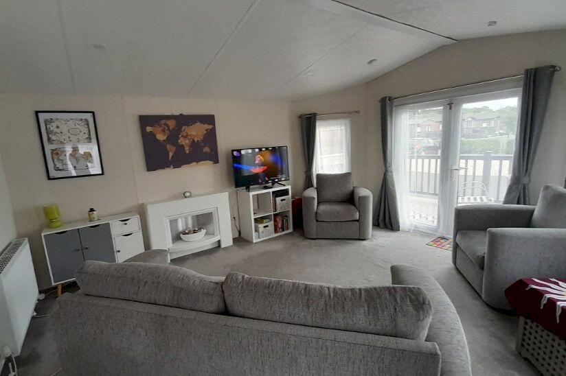 2-bed caravan on Two Bed Delta Langford (41x14) 2020, Long Acres Park, Broadway Road, Evesham, Worcestershire, WR11 7RP, £79,000