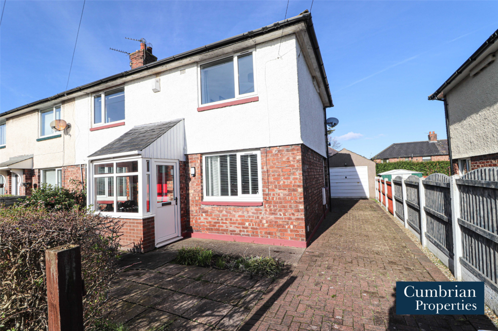 3-bed semi-detached on Waldegrave Road, Longsowerby, Carlisle, £160,000
