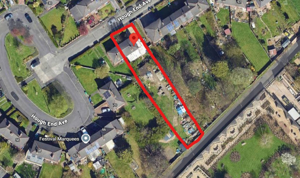 Main image of property: Land At 76 Houghend Avenue, Manchester, M21 7SD