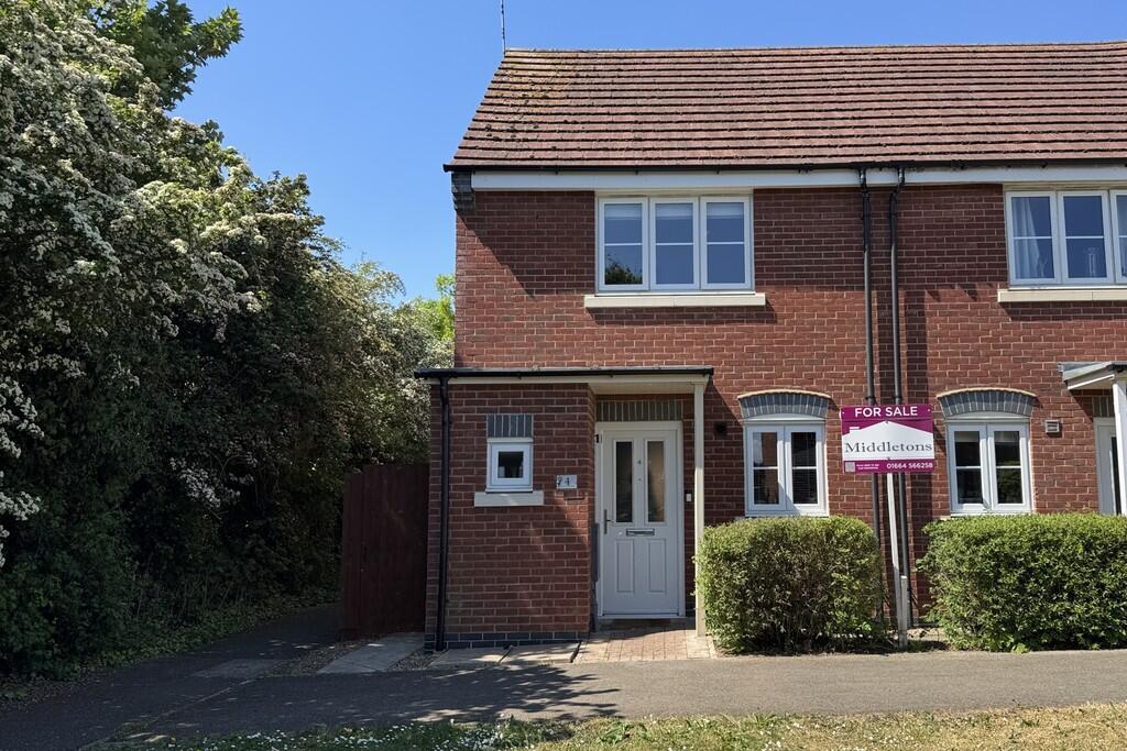 2-bed semi-detached on Loughborough Road, Asfordby, £189,950