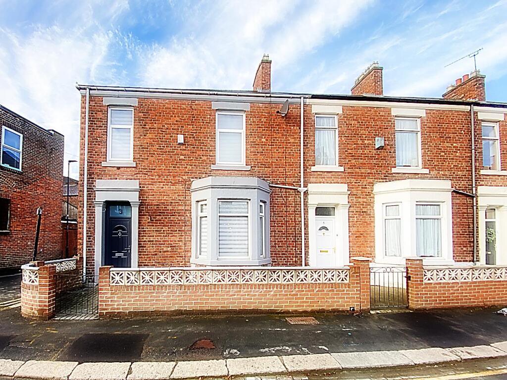 3-bed terraced on Laburnum Avenue, Wallsend, £184,950